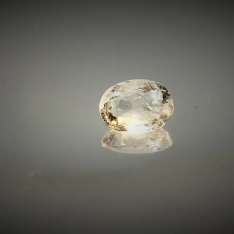1.05ct Oval Cut Peach Pink Morganite - Premium Jewelry from Dazzling Delights - Just $33.95! Shop now at Dazzling Delights