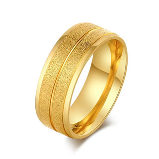 Titanium 8mm Wedding Band - Premium Jewelry from Dazzling Delights - Just $17.62! Shop now at Dazzling Delights