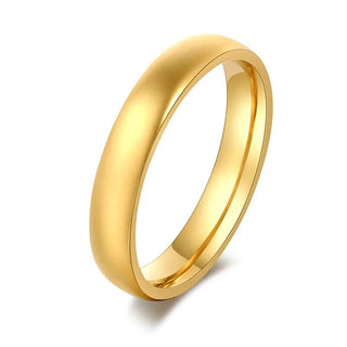 Titanium 4mm Traditional Wedding Band - Premium Jewelry from Dazzling Delights - Just $14.25! Shop now at Dazzling Delights