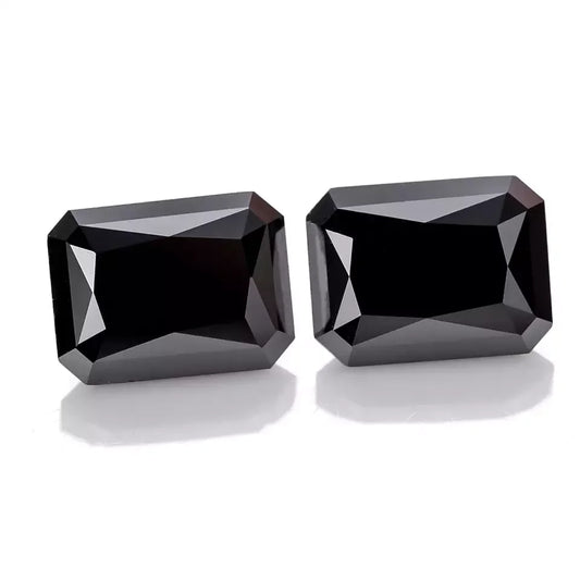 Black Radiant Cut Moissanites - Premium Jewelry from Dazzling Delights - Just $62.50! Shop now at Dazzling Delights