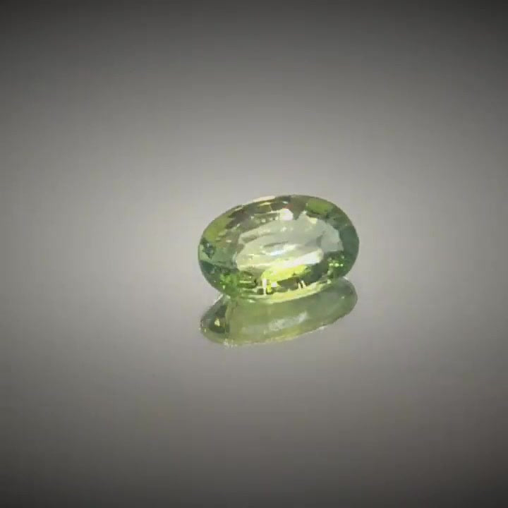 0.64ct Oval Cut Green Sapphire - Premium Jewelry from Dazzling Delights - Just $46.95! Shop now at Dazzling Delights