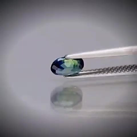 0.68ct Oval Cut Green Blue Sapphire - Premium Jewelry from Dazzling Delights - Just $51.95! Shop now at Dazzling Delights