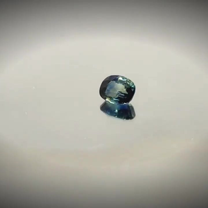 0.74ct Cushion Cut Natural Greenish Blue Sapphire - Premium Jewelry from Dazzling Delights - Just $76.95! Shop now at Dazzling Delights