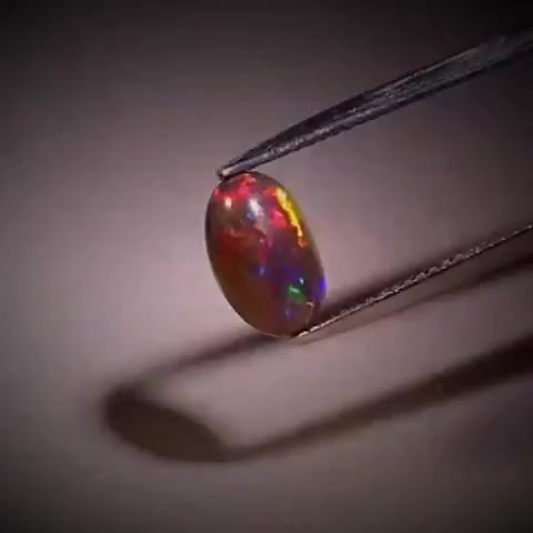 1.14ct Oval Cabochon Ethiopian Black Opal - Premium Jewelry from Dazzling Delights - Just $92.95! Shop now at Dazzling Delights