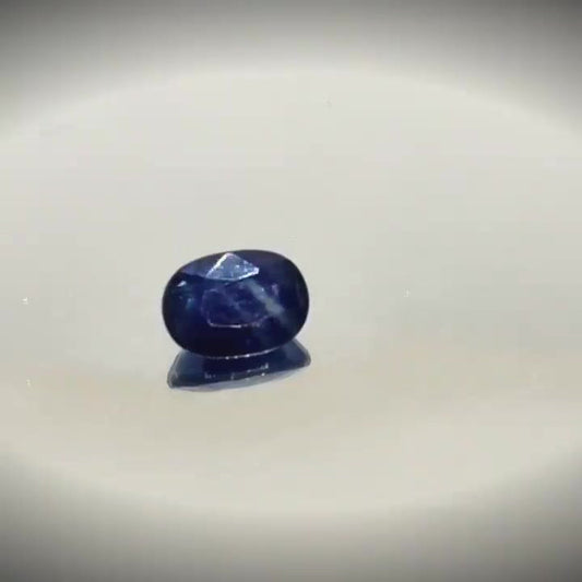 1.16ct Oval Cut Deep Blue Sapphire - Premium Jewelry from Dazzling Delights - Just $51.95! Shop now at Dazzling Delights