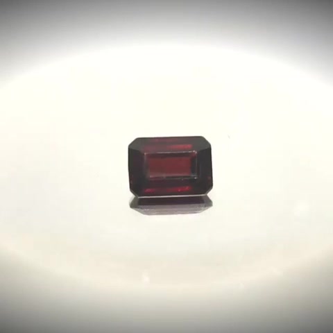 1.26ct Octagon Cut Deep Blood Red Garnet - Premium Jewelry from Dazzling Delights - Just $61.95! Shop now at Dazzling Delights