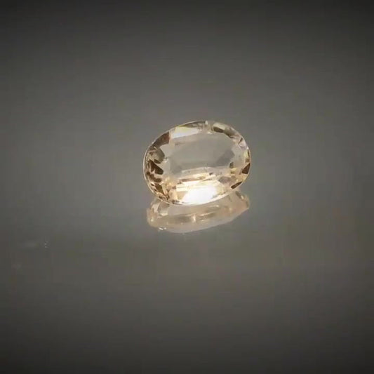 1.30ct Oval Cut Peach Pink Morganite - Premium Jewelry from Dazzling Delights - Just $76.95! Shop now at Dazzling Delights