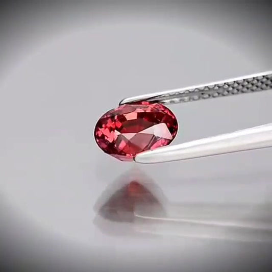 1.47ct Oval Cut Pinkish Orange Malaya Garnet - Premium Jewelry from Dazzling Delights - Just $110.95! Shop now at Dazzling Delights