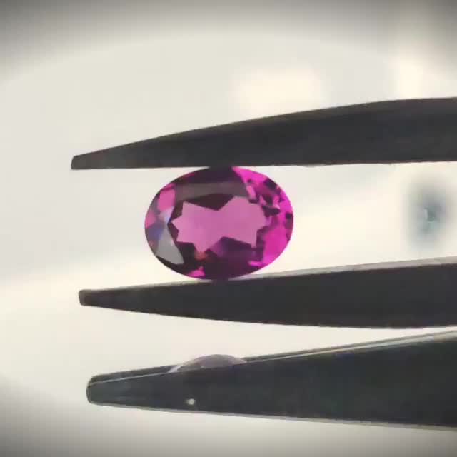 1.56ct Oval Cut Vivid Pinkish Purple Rhodolite Garnet - Premium Jewelry from Dazzling Delights - Just $61.95! Shop now at Dazzling Delights