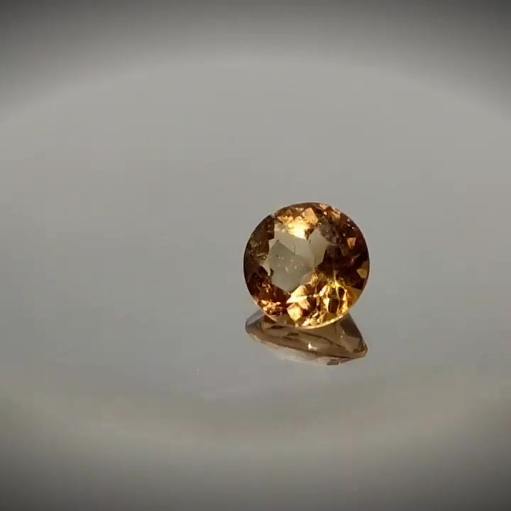 1.67ct Round Cut Vivid Champagne Topaz - Premium Jewelry from Dazzling Delights - Just $28.95! Shop now at Dazzling Delights