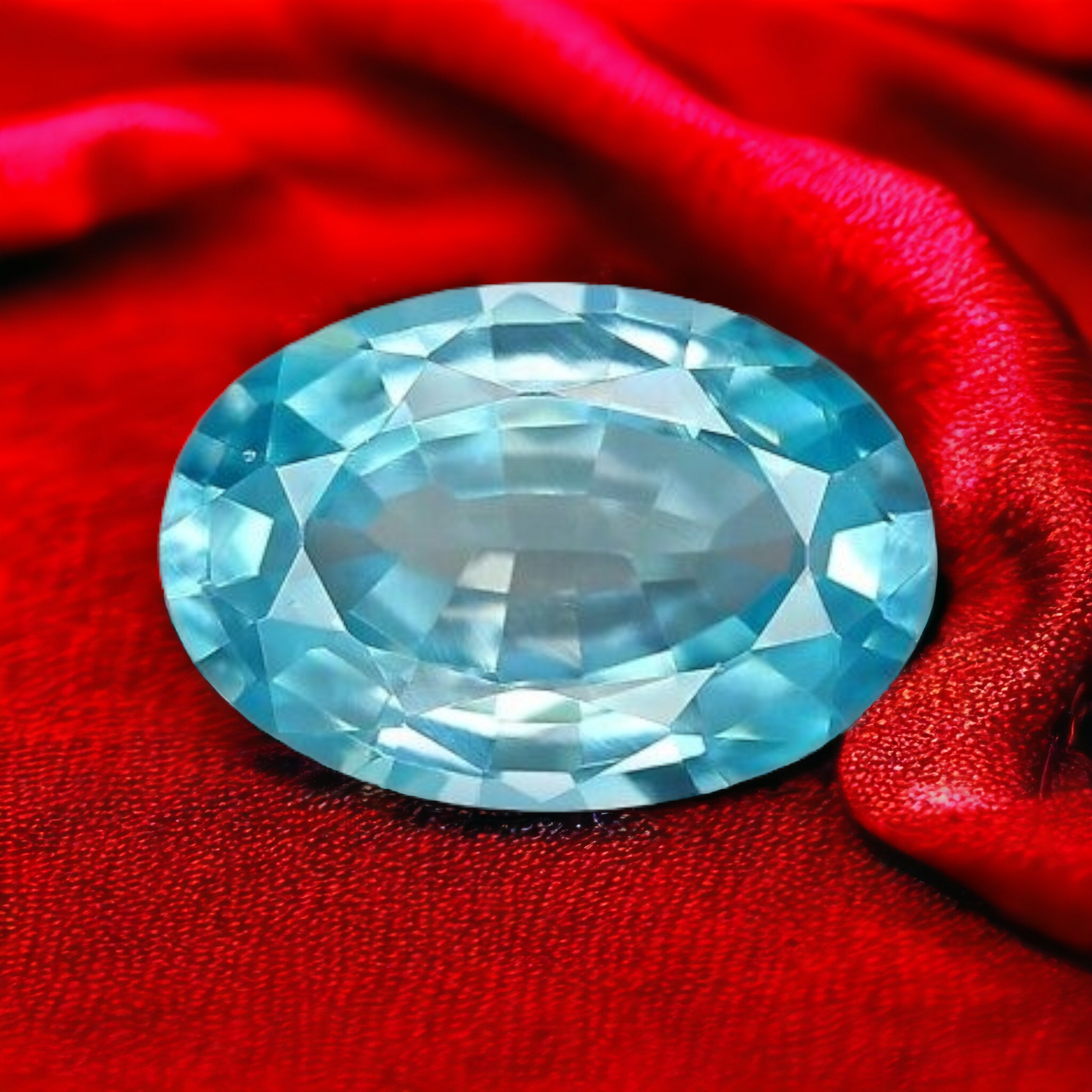 1.96ct Oval Cut Seafoam Blue Zircon - Premium Jewelry from Dazzling Delights - Just $46.95! Shop now at Dazzling Delights