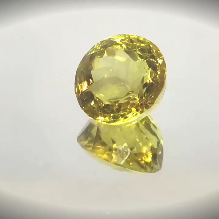 10.20ct Round Cut Vivid Lemon Quartz - Premium Jewelry from Dazzling Delights - Just $74.95! Shop now at Dazzling Delights