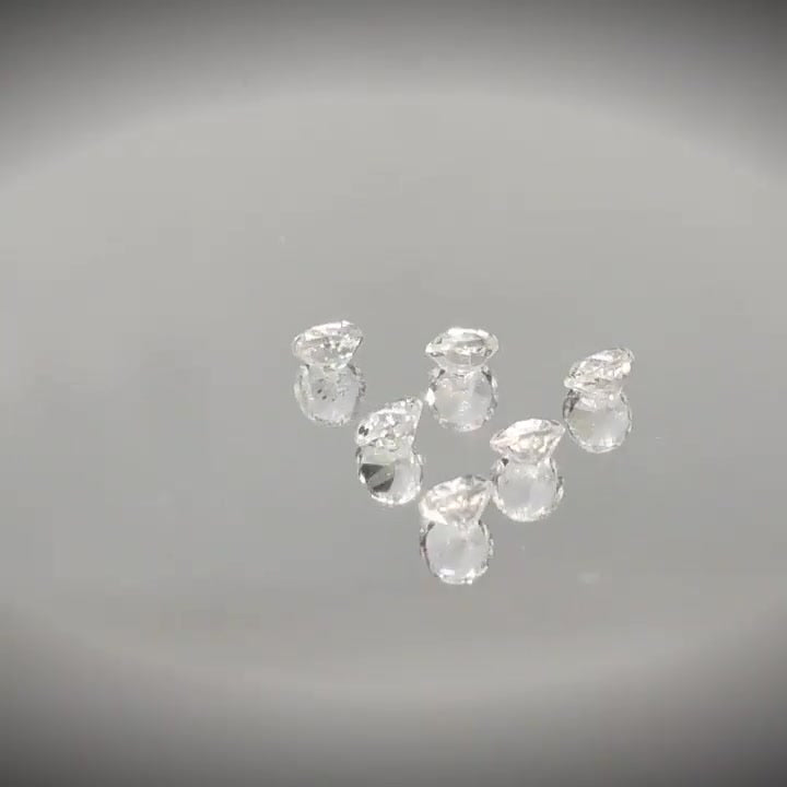 12 Pointer Round Cut White Topaz - Premium Jewelry from Dazzling Delights - Just $3.95! Shop now at Dazzling Delights