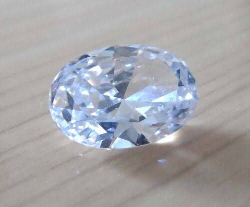 1.03ct Oval Cut White Zircon - Premium Jewelry from Dazzling Delights - Just $46.95! Shop now at Dazzling Delights