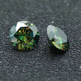 Forest Green Moissanites - Premium Jewelry from Dazzling Delights - Just $52.50! Shop now at Dazzling Delights
