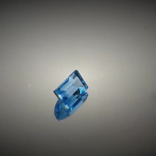1ct Baguette Cut Swiss Blue Topaz - Premium Jewelry from Dazzling Delights - Just $46.95! Shop now at Dazzling Delights