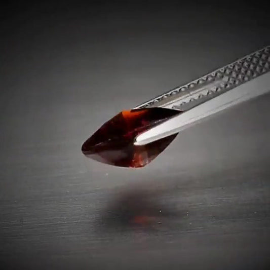 2.33ct Trillion Cut Orangish Red Spessartite Garnet - Premium Jewelry from Dazzling Delights - Just $92.95! Shop now at Dazzling Delights