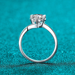 Morningstar Moissanite Engagement Ring - Premium Jewelry from Dazzling Delights - Just $52.50! Shop now at Dazzling Delights
