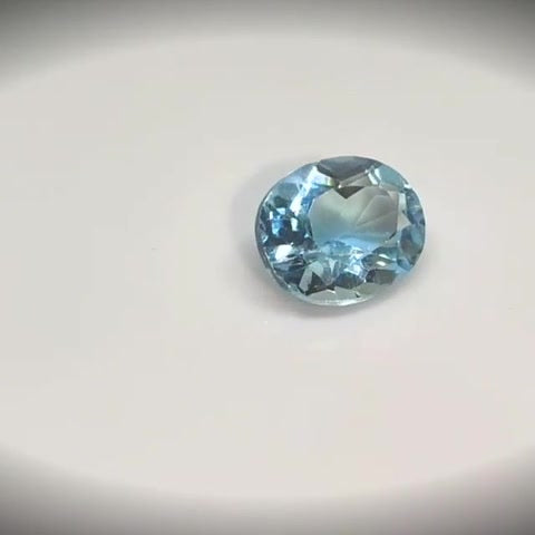 3.58ct Oval Cut Sky Blue Topaz - Premium Jewelry from Dazzling Delights - Just $40.95! Shop now at Dazzling Delights