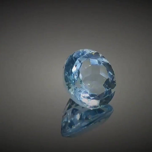 5.22ct Round Cut Sky Blue Topaz - Premium Jewelry from Dazzling Delights - Just $46.95! Shop now at Dazzling Delights