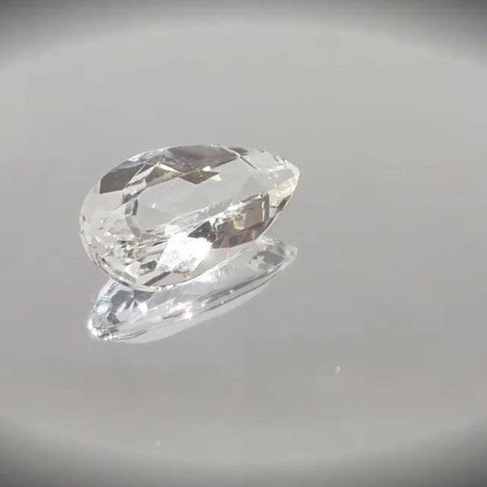 5.78ct Pear Cut White Topaz - Premium Jewelry from Dazzling Delights - Just $46.95! Shop now at Dazzling Delights