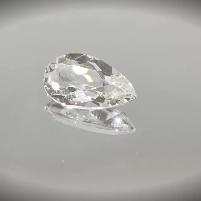 5.78ct Pear Cut White Topaz - Premium Jewelry from Dazzling Delights - Just $46.95! Shop now at Dazzling Delights
