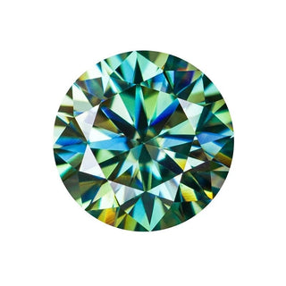 Aqua (Blue-Green) Moissanites - Premium Jewelry from Dazzling Delights - Just $52.50! Shop now at Dazzling Delights