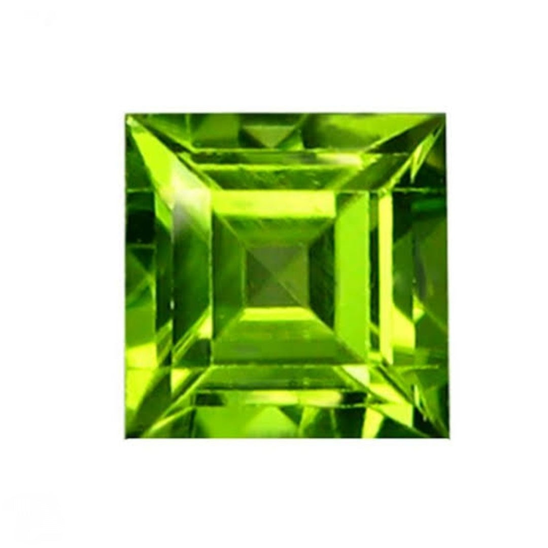 1.67ct Square Cut Peridot - Premium Jewelry from Dazzling Delights - Just $61.95! Shop now at Dazzling Delights
