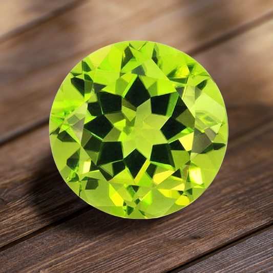 1.35ct Round Cut Green Peridot - Premium Jewelry from Dazzling Delights - Just $74.95! Shop now at Dazzling Delights