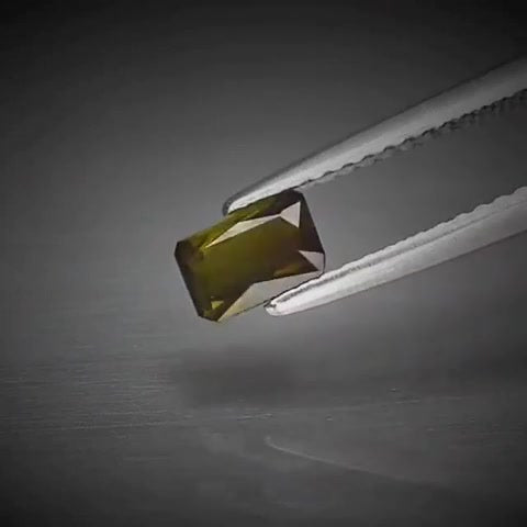 0.53ct Scissor Cut Yellowish Green Tourmaline - Premium Jewelry from Dazzling Delights - Just $28.95! Shop now at Dazzling Delights