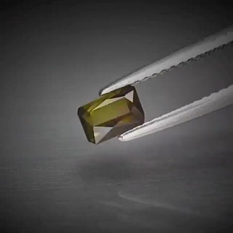 0.53ct Scissor Cut Yellowish Green Tourmaline - Premium Jewelry from Dazzling Delights - Just $28.95! Shop now at Dazzling Delights