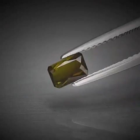0.53ct Scissor Cut Yellowish Green Tourmaline - Premium Jewelry from Dazzling Delights - Just $28.95! Shop now at Dazzling Delights