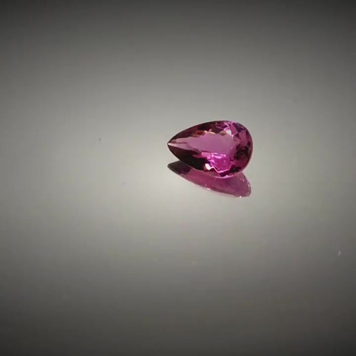 0.61ct Pear Cut Vivid Pink Tourmaline - Premium Jewelry from Dazzling Delights - Just $61.95! Shop now at Dazzling Delights