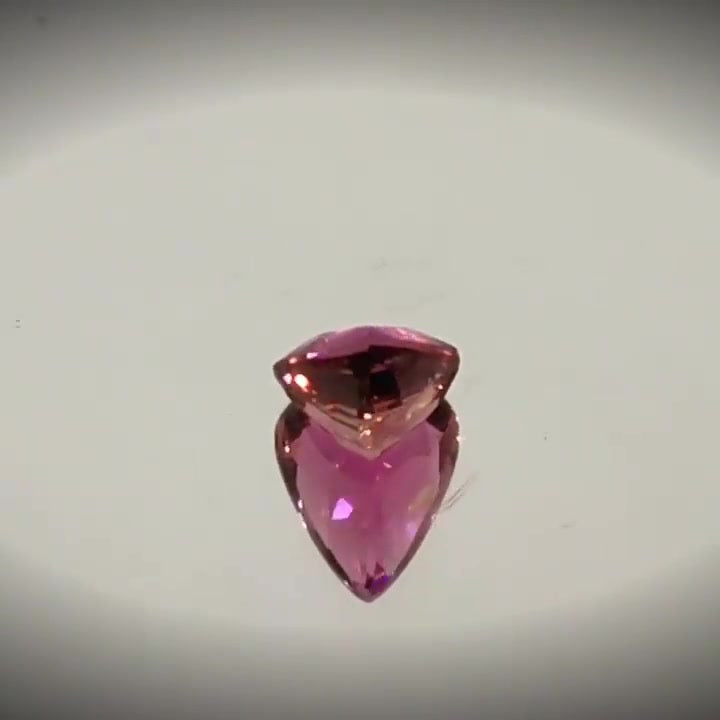 0.64ct Pear Cut Vivid Pink Tourmaline - Premium Jewelry from Dazzling Delights - Just $74.95! Shop now at Dazzling Delights