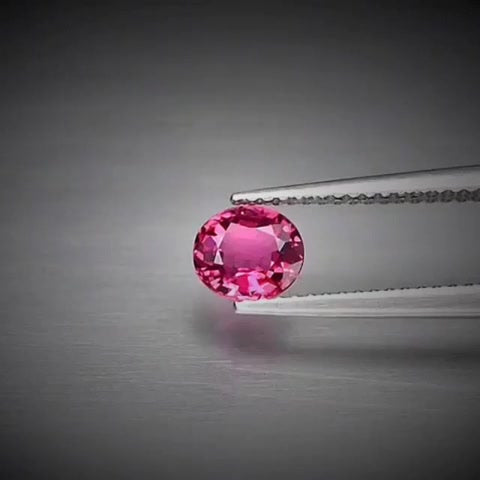 0.67ct Oval Cut Fuchsia Pink Tourmaline - Premium Jewelry from Dazzling Delights - Just $61.95! Shop now at Dazzling Delights