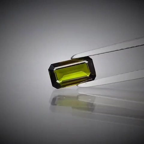 0.69ct Octagon Cut Olive Green Tourmaline - Premium Jewelry from Dazzling Delights - Just $46.95! Shop now at Dazzling Delights
