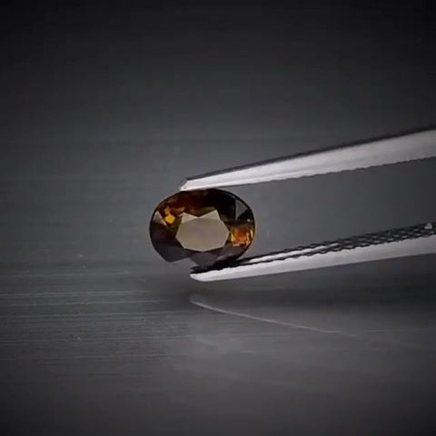 0.85ct Oval Cut Brownish Yellow Tourmaline - Premium Jewelry from Dazzling Delights - Just $40.95! Shop now at Dazzling Delights