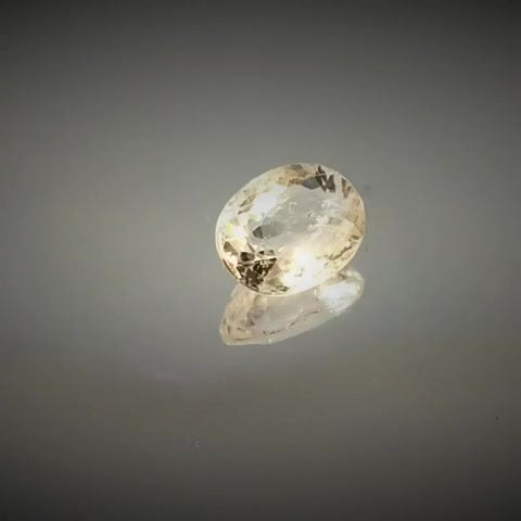 1.05ct Oval Cut Peach Pink Morganite - Premium Jewelry from Dazzling Delights - Just $33.95! Shop now at Dazzling Delights