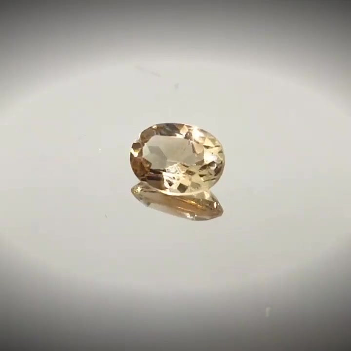 1.39ct Oval Cut Champagne Topaz - Premium Jewelry from Dazzling Delights - Just $31.95! Shop now at Dazzling Delights