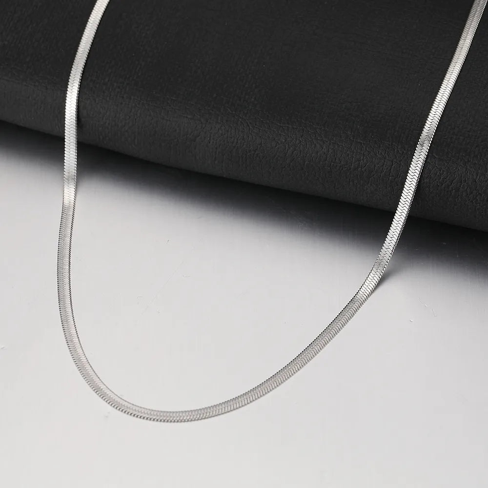 Titanium Snake Herringbone Choker - Premium Jewelry from Dazzling Delights - Just $27.95! Shop now at Dazzling Delights