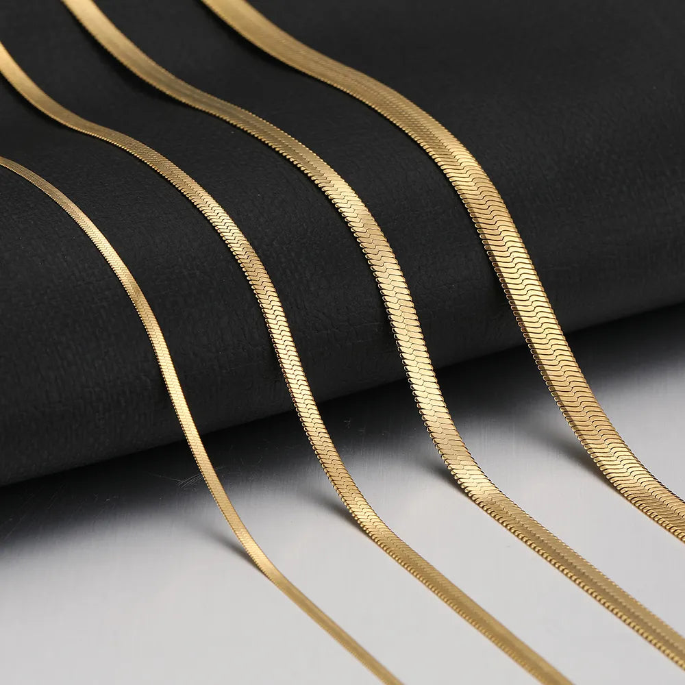 Titanium Snake Herringbone Choker - Premium Jewelry from Dazzling Delights - Just $27.95! Shop now at Dazzling Delights