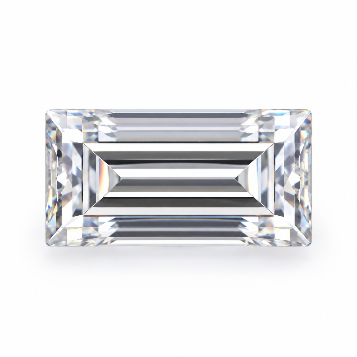 Baguette Cut Loose Moissanite – D Colour VVS1