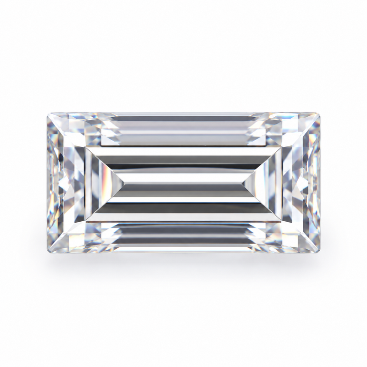 Baguette Cut Loose Moissanite – D Colour VVS1