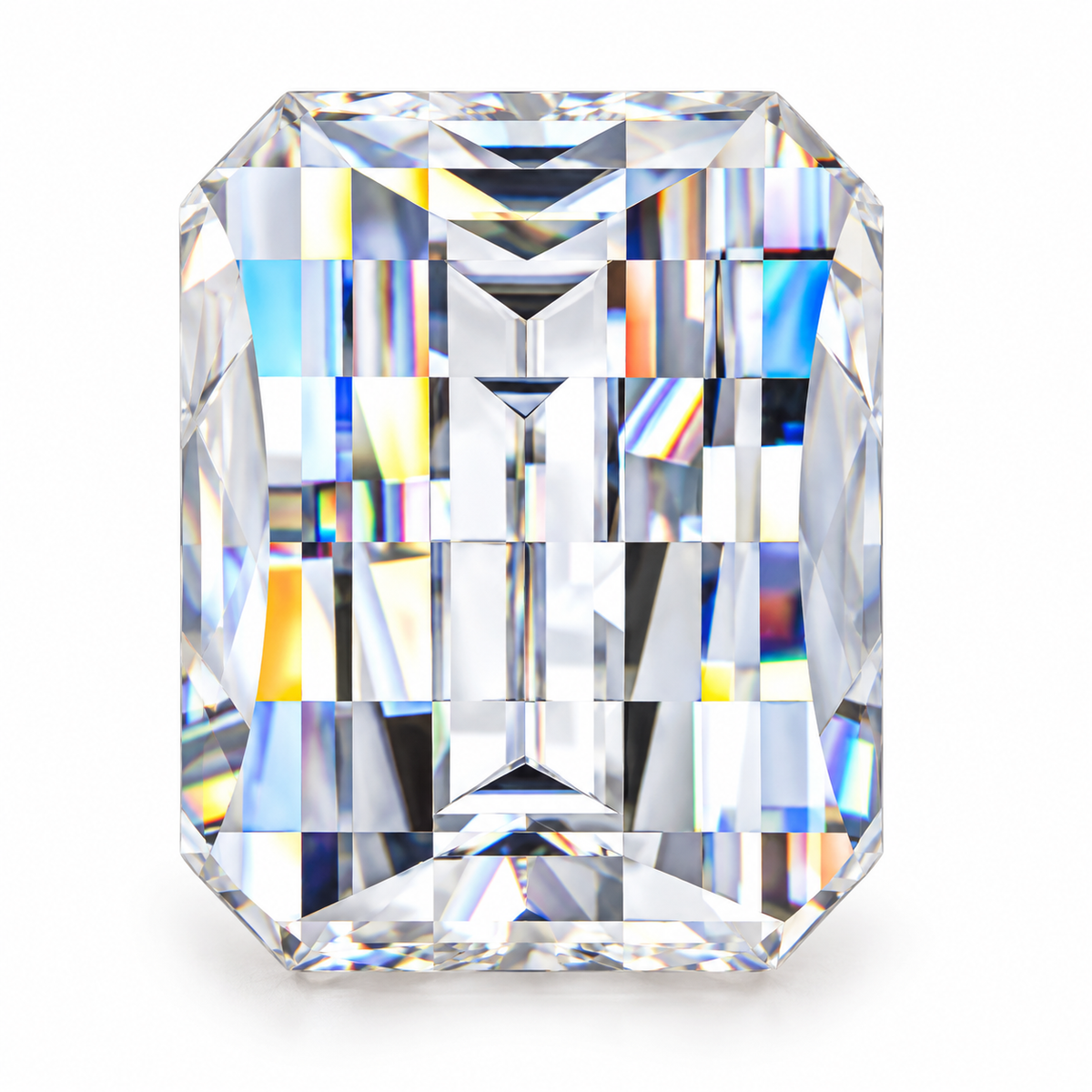 Pixel Cut Loose Moissanite – D Colour VVS1