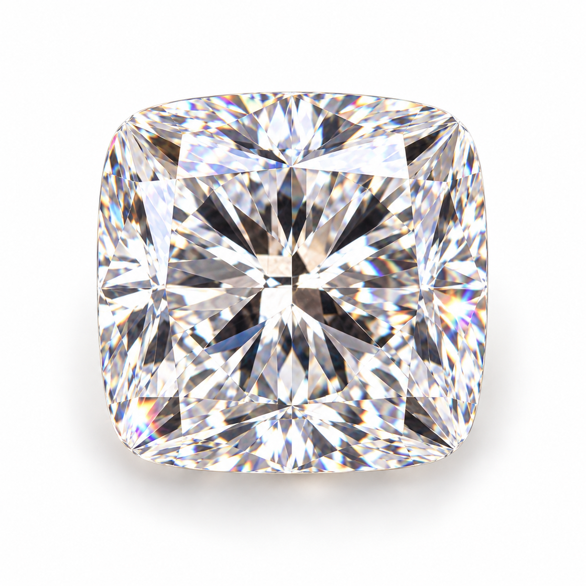 Almofada Corte Moissanites 