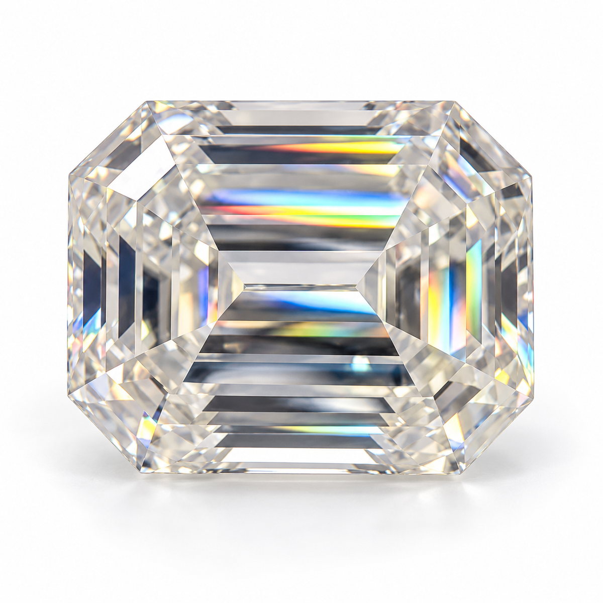Moissanites Corte Esmeralda 