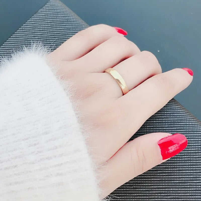 Titanium 4mm Traditional Wedding Band - Premium Jewelry from Dazzling Delights - Just $23.95! Shop now at Dazzling Delights