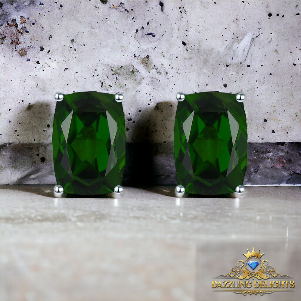 7x5mm Antique Cut Natural Gemstone Stud Earrings - Your Choice of Gemstone - Premium Jewelry from Dazzling Delights - Just $55.95! Shop now at Dazzling Delights