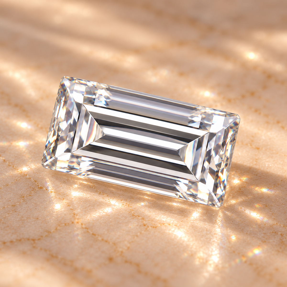 Baguette Cut Loose Moissanite – D Colour VVS1