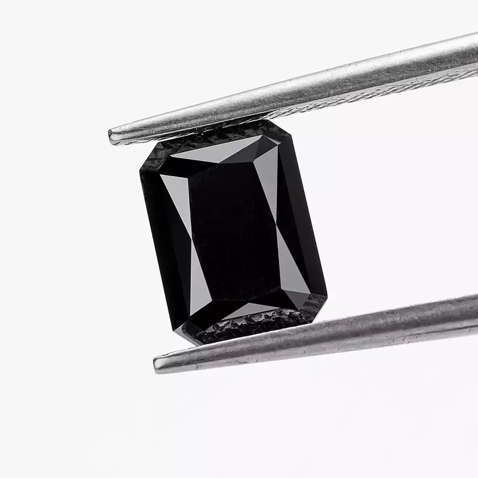 Black Radiant Cut Moissanites - Premium Jewelry from Dazzling Delights - Just $62.50! Shop now at Dazzling Delights